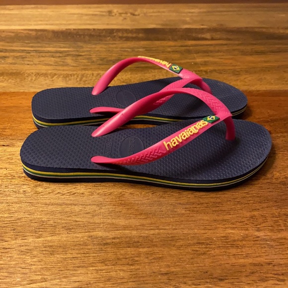 Havaianas Flip Flops Mom Size 6 + Child Size 13 - Picture 3 of 10